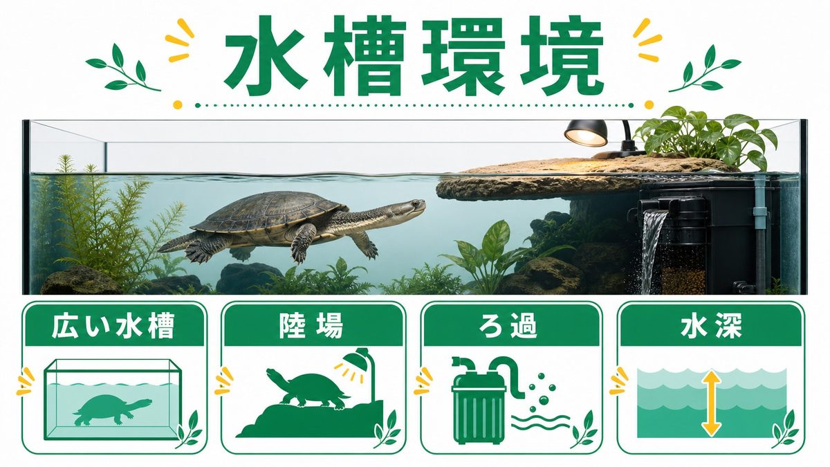 飼育環境の設定の要点をまとめたカメレオン・爬虫類飼育インフォグラフィック