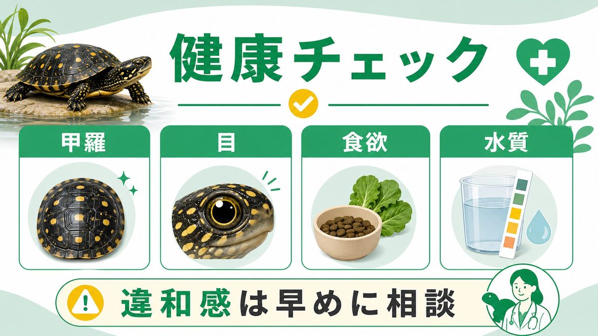 健康管理・よくある病気とケアのポイントの要点をまとめたカメレオン・爬虫類飼育インフォグラフィック