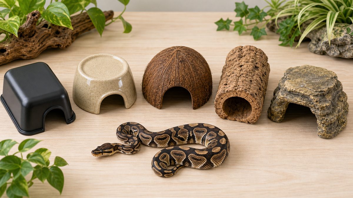 ボールパイソンのハイド早わかり比較表の要点をまとめたカメレオン・爬虫類飼育インフォグラフィック