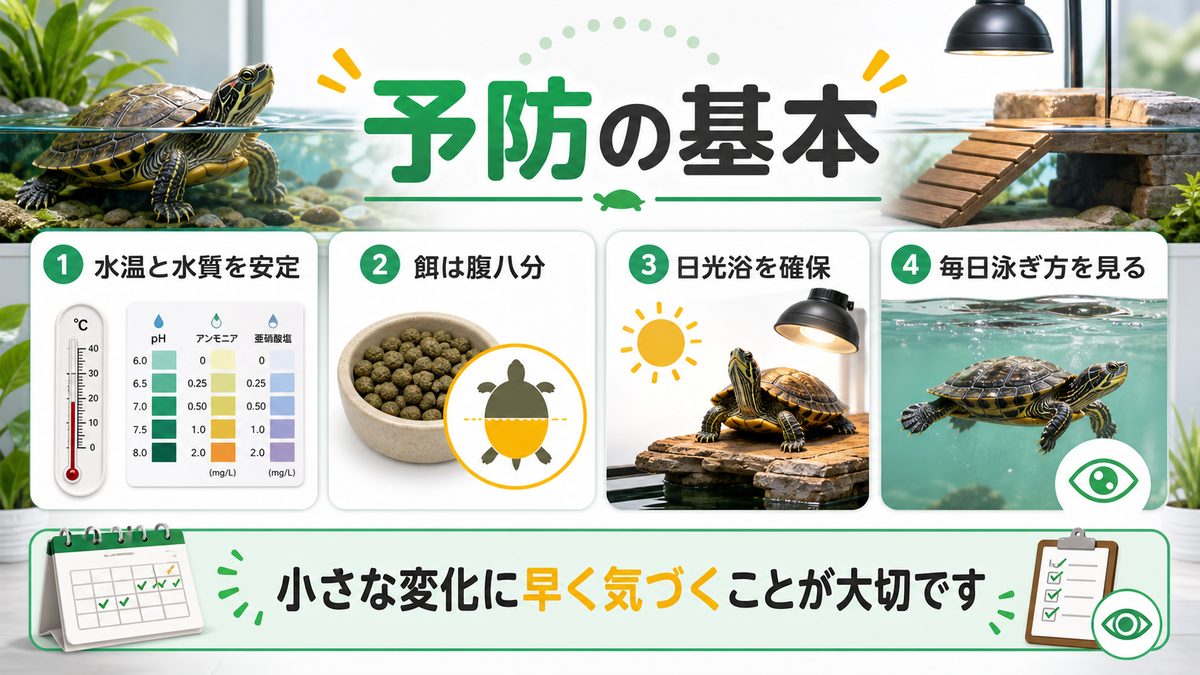 予防の要点をまとめたカメレオン・爬虫類飼育インフォグラフィック